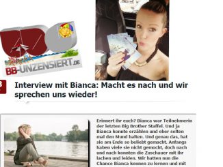Bianca Döhring gibt BB-Unzensiert ein Interview