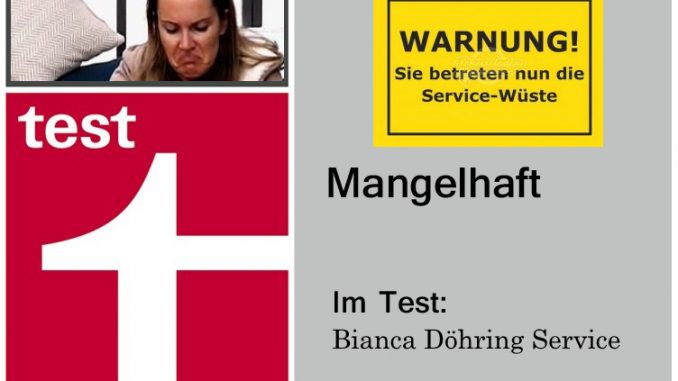 Bianca Döhring - schlechter Kunden Service - Mallorca Hamburg Hannover - Beratung Erfahrung Erfahrungen