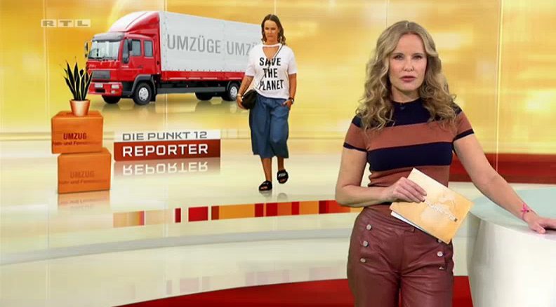 Bianca Döhring bei RTL Punkt 12 - TV Report Fernsehen Bericht Beitrag Cybermobbing Mallorca BiBi Big Brother