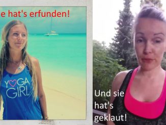 Eine echte Yogalehrerin und Bianca Döhring