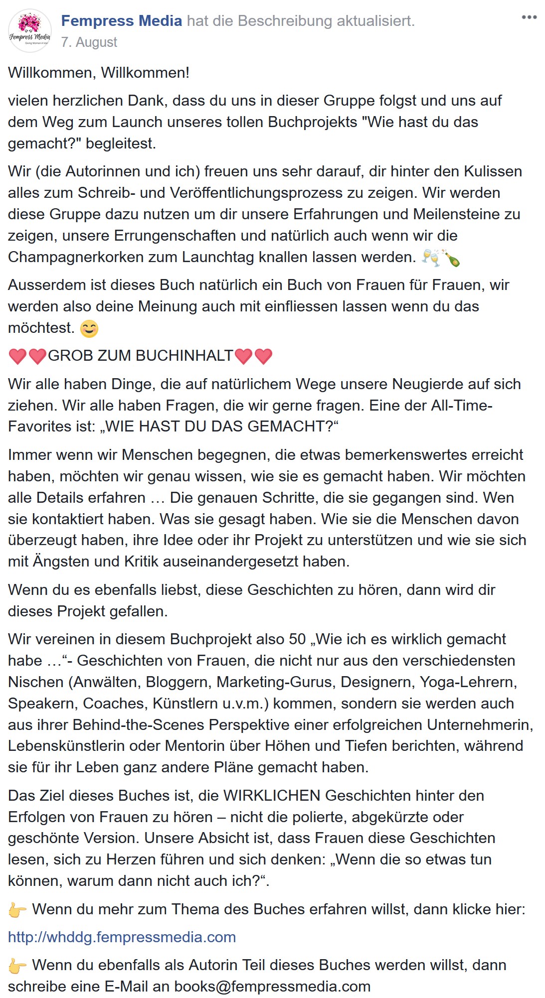 Doris Gross - Autorin Los Angeles Buch Buchautorin MrsGlobalicious Fempress Media - Wie hast du das gemacht