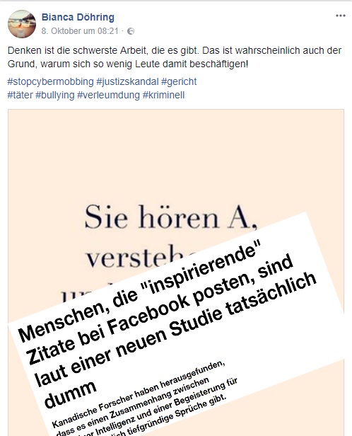 Bianca Döhring - Dumm, keine Intelligenz