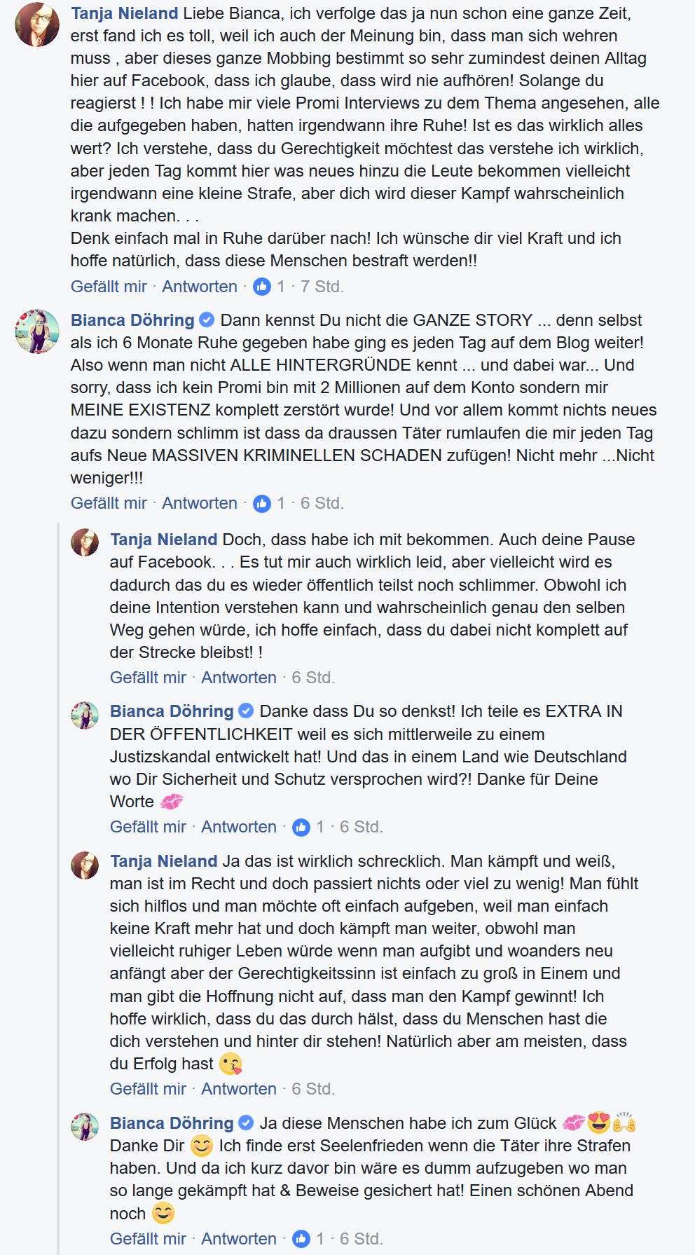 Bianca Döhring - Neue Beweise gesichert - Mallorca Hamburg Hannover - Straftat Straftäterin Kriminell Polizei Cybermobbing