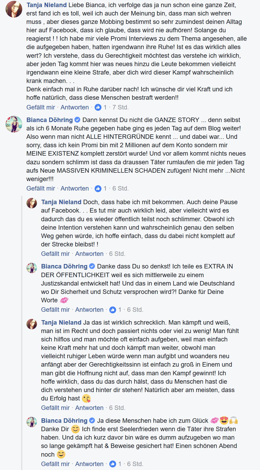 Bianca Döhring - Neue Beweise gesichert - Mallorca Hamburg Hannover - Straftat Straftäterin Kriminell Polizei Cybermobbing