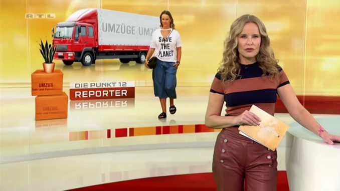 Bianca Döhring bei RTL Punkt 12 - TV Report Fernsehen Bericht Beitrag Cybermobbing Mallorca BiBi Big Brother