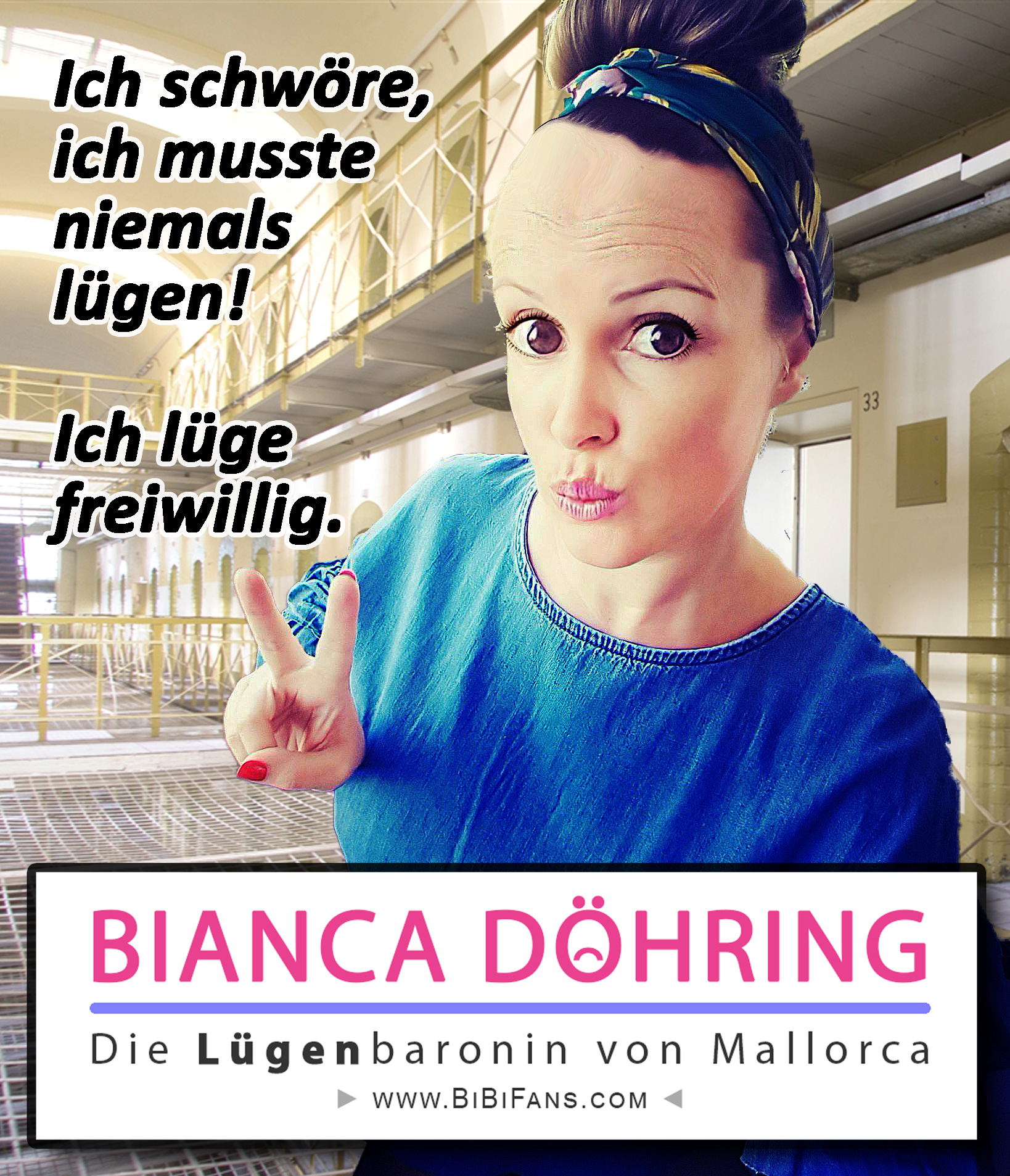 Bianca Döhring - Ich schwöre, ich musste niemals lügen - Lüge Lügnerin - Palma Mallorca Hamburg Hannover - Big Brother - Yoga Yogalehrerin Fitness Fitnessexpertin Gesundheit Gesundheitsexpertin
