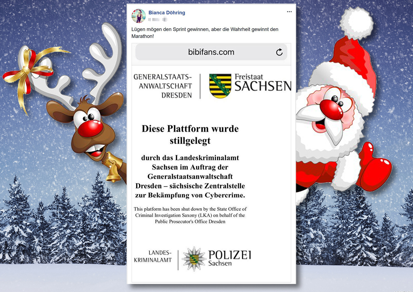 Große Weihnachts-Überraschung für Bianca Döhring - Geschenk zu Weihnachten