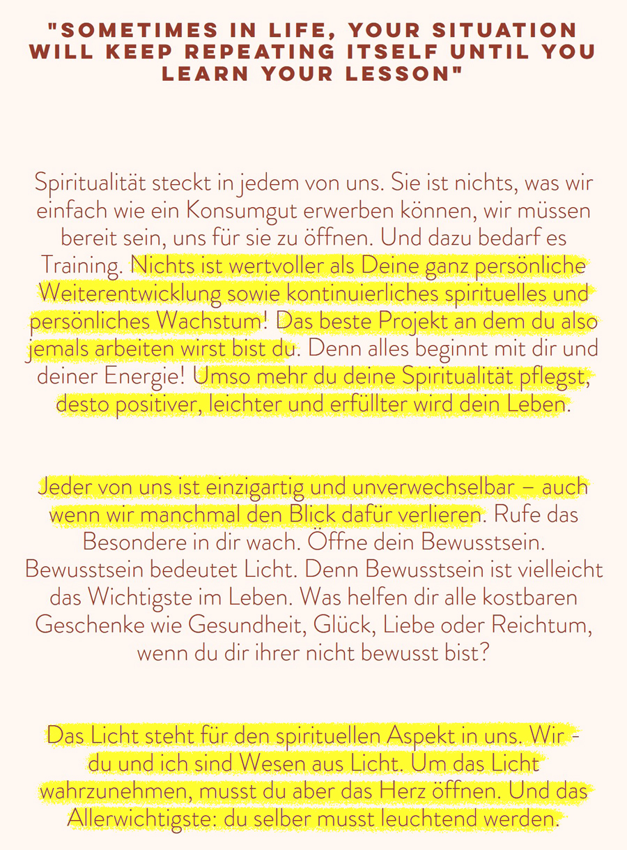 Bianca Döhring klaut fremde Inhalte Embracing Souls Coaching Akademie Modul Text kopiert geklaut Copy Paste Urheberrecht Diebstahl Straftat Plagiat