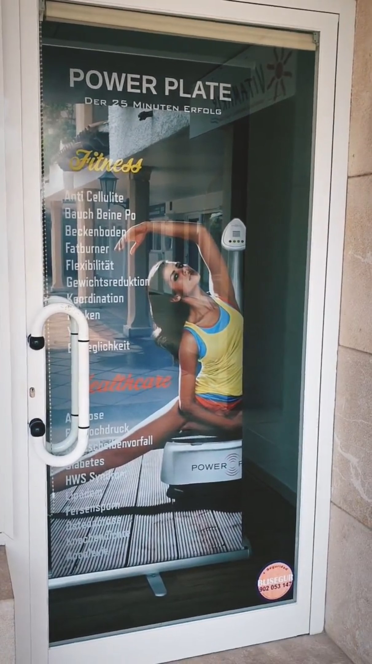 Bianca Döhring Vibrate Body Fitness Palma Mallorca Power Plate Studio Sport Yoga