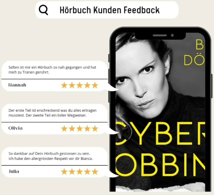 Bianca Döhring Cybermobbing Hörbuch falsche Fake Kundenbewertungen gefälschte Rezensionen Meinungen