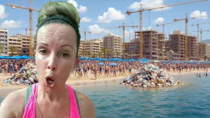 Bianca Döhring Horror Strand Mallorca Müll Tourismus Dreck Menschenmassen Abfall Baustellen Lärm Bianca Döhring Horror Strand Mallorca Müll Tourismus Dreck Menschenmassen Abfall Baustellen Lärm